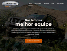 Tablet Screenshot of capotasvip.com.br